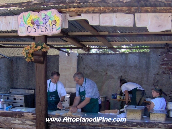 La preparazione della cena