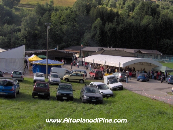 Il tendone della festa