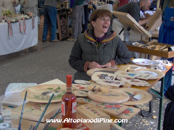 Decorazioni sul legno