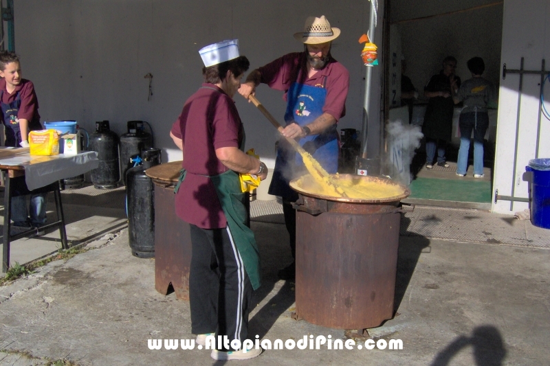 Preparazione della polenta