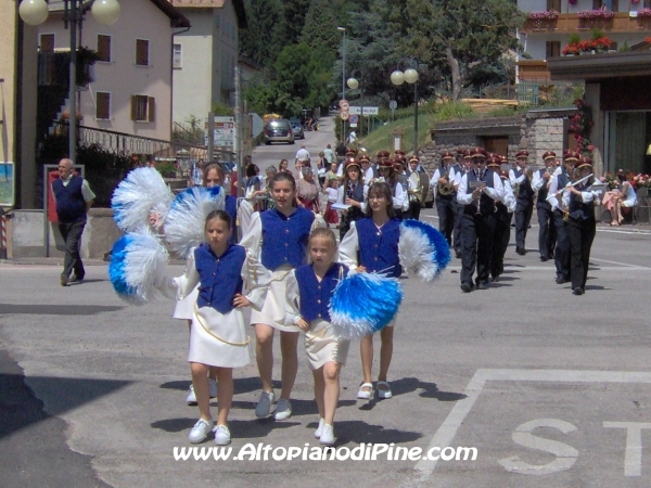 L'arrivo della Banda al Lago della Serraia