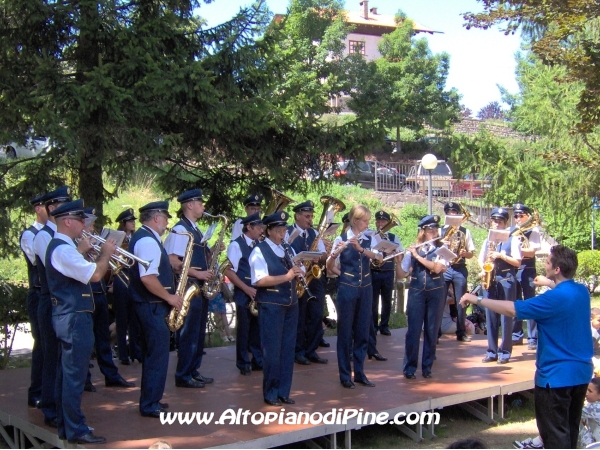 Il concerto in riva al Lago della Serraia