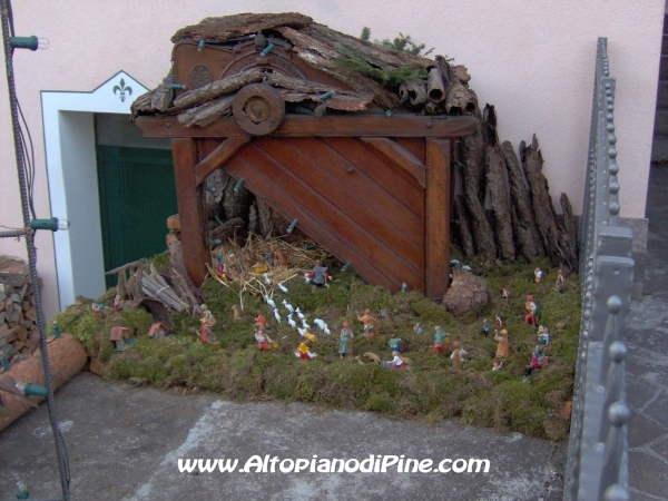 Presepe vicino alla Vecchia Segheria