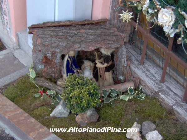 Presepe nei pressi dei giardini di Corso Roma