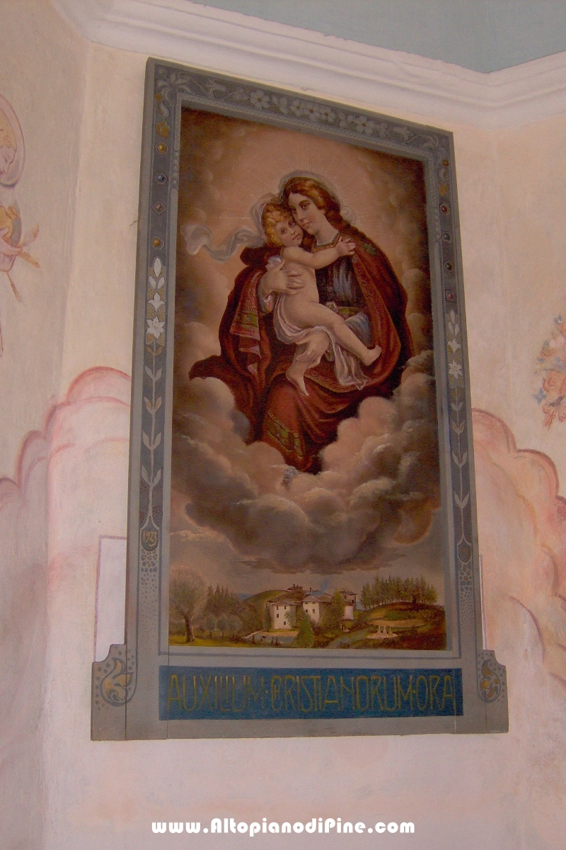 Quadro della Madonna Ausiliatrice