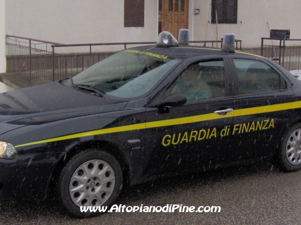 Alcune autoritá della Guardia di Finanza