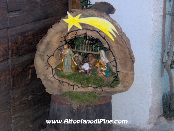 Presepe lungo le strade di Piazze