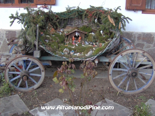 Presepe lungo la strada provinciale