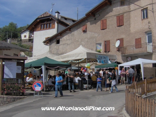 Piazzetta dei Conti Schreck - luogo della festa