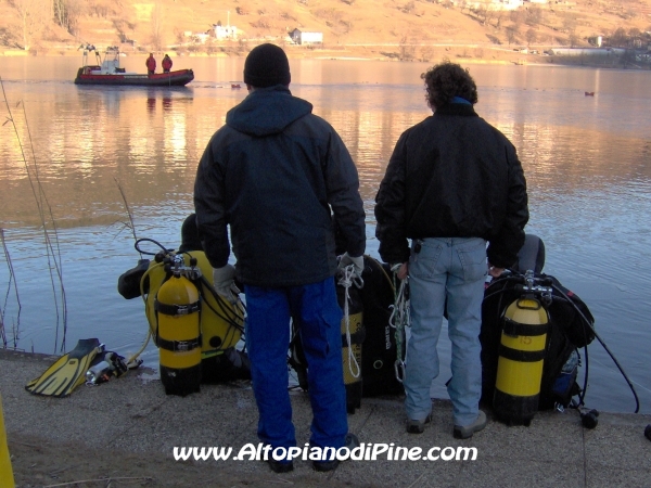 Sub pronti per l'immersione