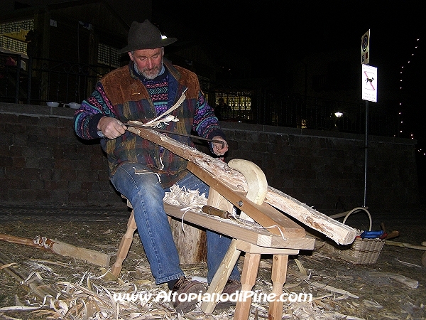 Realizzazione di manufatti in legno