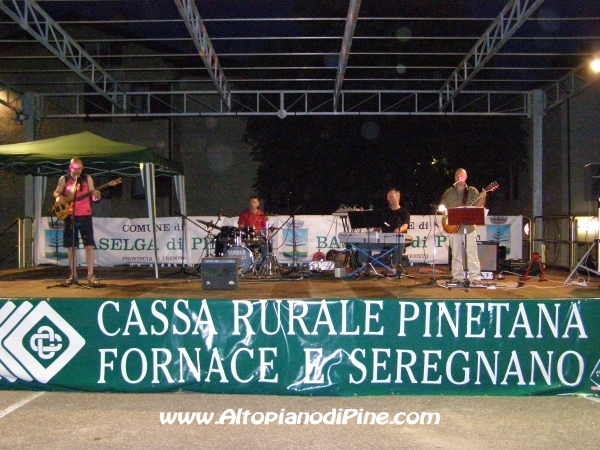 La band che ha animato la serata