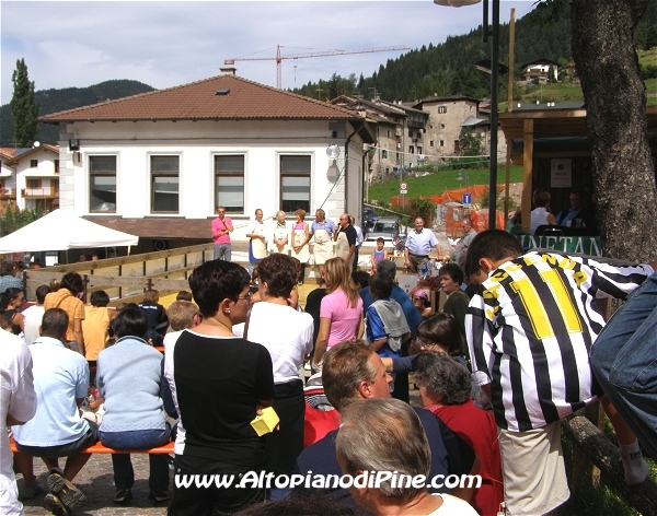 La premiazione del III memorial Valentino Loner