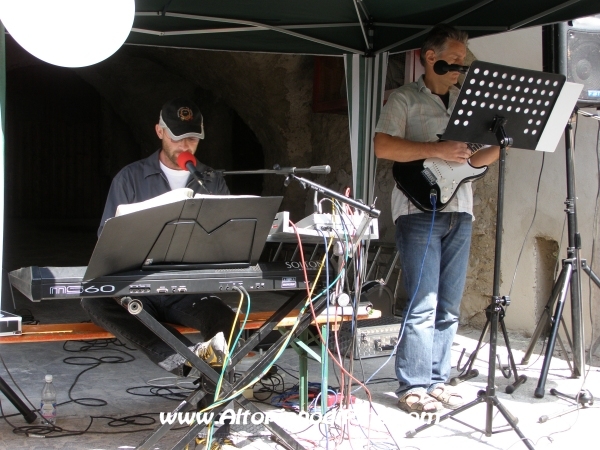 I musicisti e cantanti che hanno allietato la festa