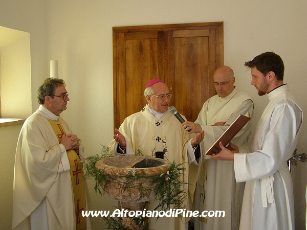 La benedizione dell'acqua