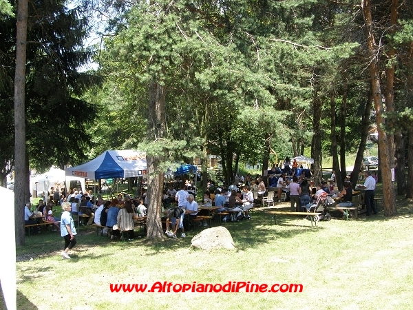 La festa nel parco di Tressilla