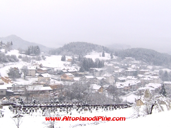 La nevicata primaverile a Tressilla