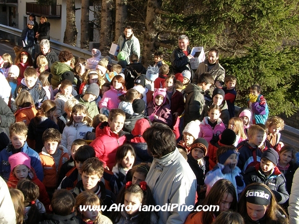 Alcuni dei numerosi bambini presenti