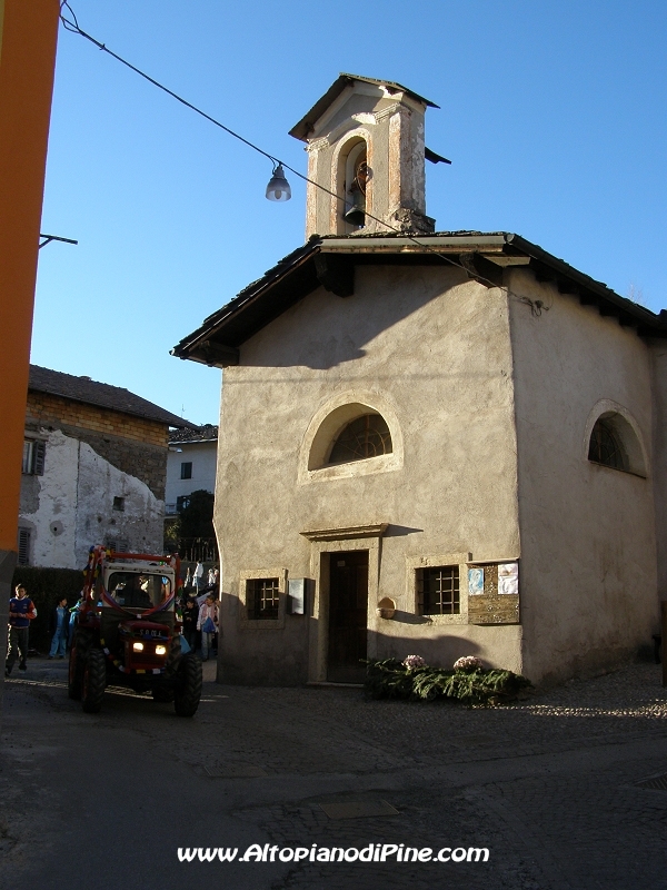 La chiesetta dedicata a Santa Lucia a Tressilla