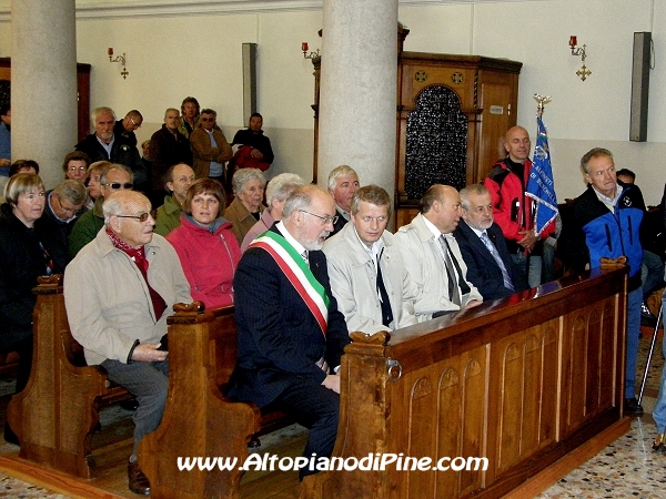 Il Sindaco di Baselga di Pine', di Sover, di Bedollo e il presidente della Cassa Rurale Pinetana