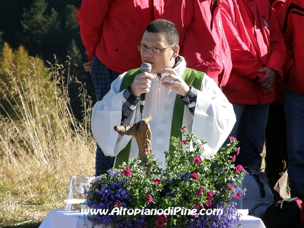 Padre Raimondo - Festa chiusura Rifugio Tonini 2008