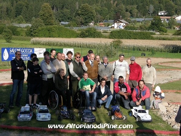 Foto di gruppo dell'associazione sportiva