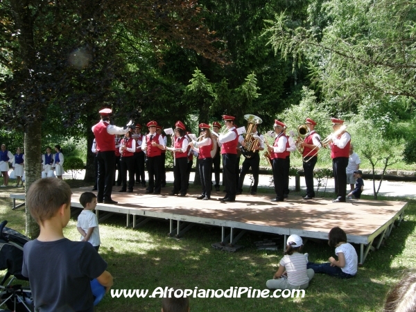 Concerto in riva al Lago della Serraia della Corpo Musicale San Giorgio di Vigolo Vattaro