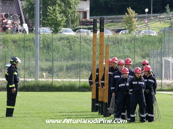 Esercitazioni e manovre dei Vigili del Fuoco Volontari del distretto di Pergine - Bedollo 2009