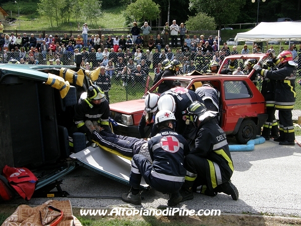 Esercitazioni e manovre dei Vigili del Fuoco Volontari del distretto di Pergine - Bedollo 2009