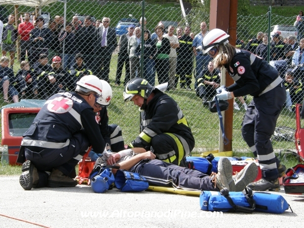 Esercitazioni e manovre dei Vigili del Fuoco Volontari del distretto di Pergine - Bedollo 2009