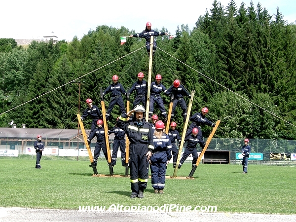 Esercitazioni e manovre dei Vigili del Fuoco Volontari del distretto di Pergine - Bedollo 2009