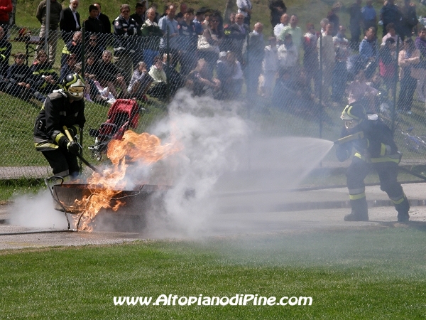 Esercitazioni e manovre dei Vigili del Fuoco Volontari del distretto di Pergine - Bedollo 2009