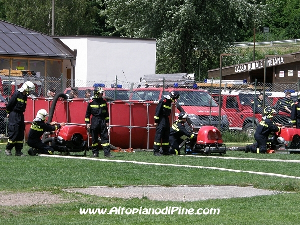 Esercitazioni e manovre dei Vigili del Fuoco Volontari del distretto di Pergine - Bedollo 2009