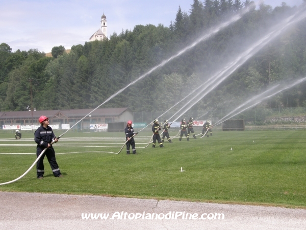 Esercitazioni e manovre dei Vigili del Fuoco Volontari del distretto di Pergine - Bedollo 2009