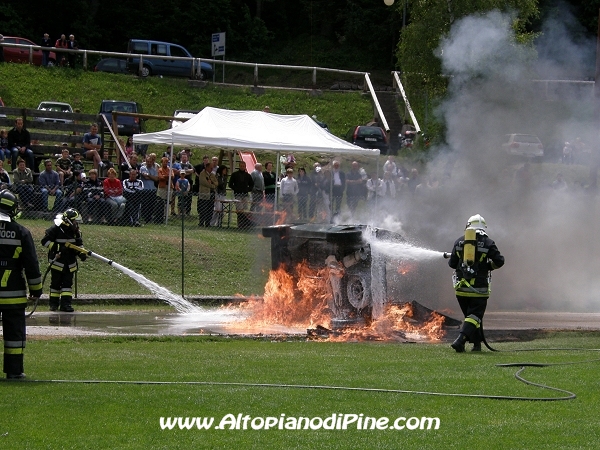 Esercitazioni e manovre dei Vigili del Fuoco Volontari del distretto di Pergine - Bedollo 2009