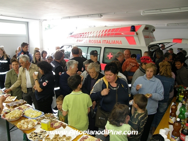 Buffet - Inaugurazione sede di Bedollo della Croce Rossa di Sover