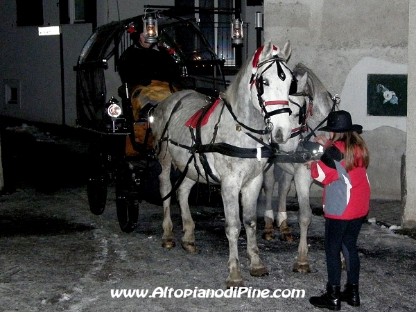 Carrozza a cavalli - El Paes dei Presepi 2009