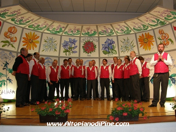 Il Coro Costalta - Festa patronale di Pine' 2009