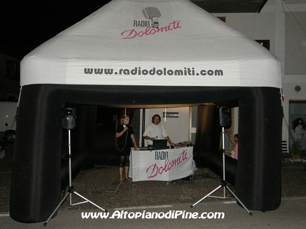 Radio Dolomiti a Pine' sotto le stelle 2009 - 15 luglio 2009 