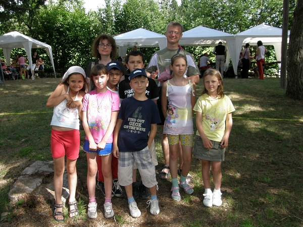 I ragazzi di Cernobyl ospiti delle famiglie di Aiutiamoli a Vivere presenti alla festa