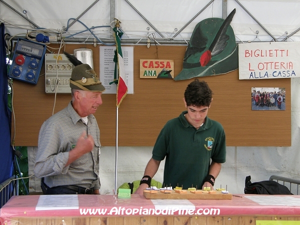 Festa gruppo Alpini Baselga di Pine' - Tressilla luglio 2009