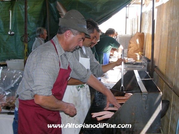 Cucina - festa Alpini Baselga 2009