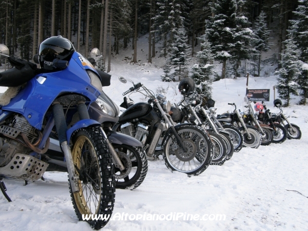 2 motoraduno invernale Warriors Trento - Passo del Redebus 