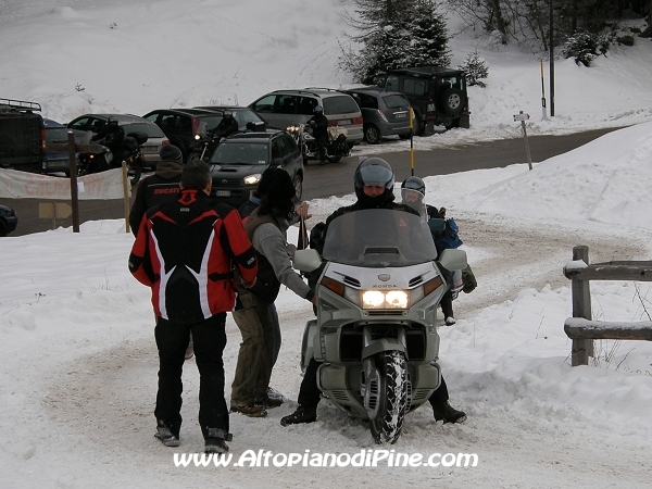 2 motoraduno invernale Warriors Trento - Passo del Redebus 