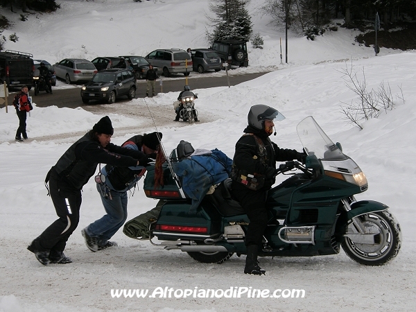 2 motoraduno invernale Warriors Trento - Passo del Redebus 