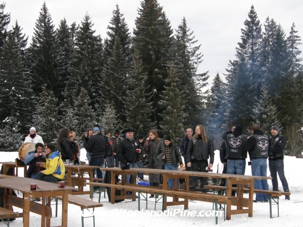 2 motoraduno invernale Warriors Trento - Passo del Redebus 