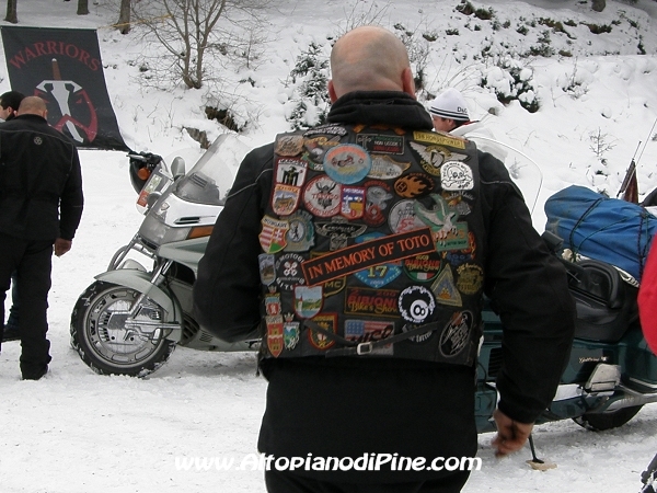 2 motoraduno invernale Warriors Trento - Passo del Redebus 