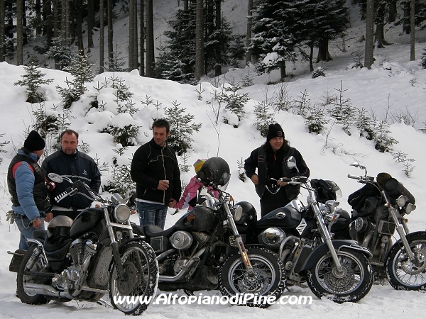 2 motoraduno invernale Warriors Trento - Passo del Redebus 