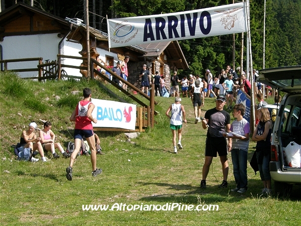 L'arrivo alla Baracca della Casara