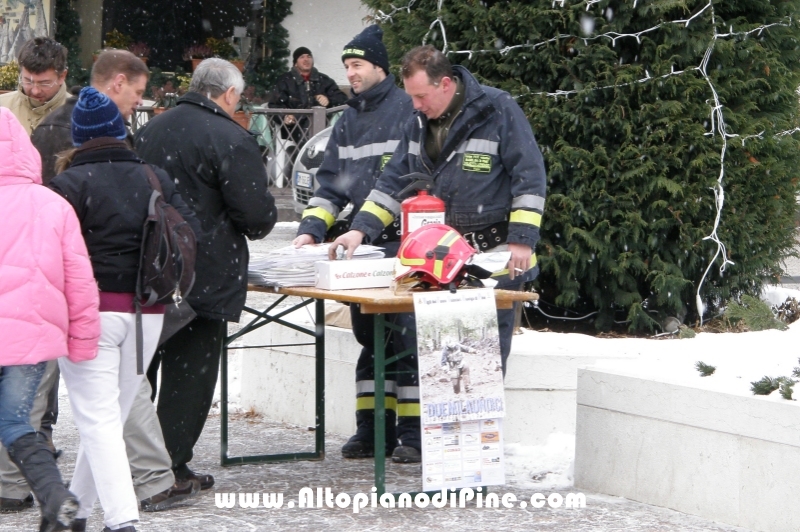 Manovra Allievi Vigili del Fuoco Volontari distretto di Pergine Valsugana